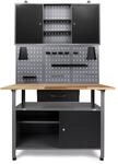 Ondis24 Werkbank Set Klaus 120 cm 1 Schrank Werkstatt