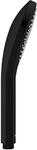 Wenko Handbrause Watersaving 12 cm x 12 cm ABS-Kunststoff Schwarz matt