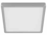 Eglo LED-Deckenleuchte Molay 28,5 cm x 28,5 cm Silber