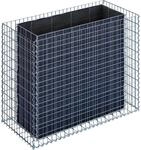 Gabiona Gabionen-Hochbeet eckig 100 x 130 x 60 cm Maschenw 5 x 10 cm