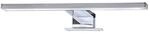 Briloner LED Spiegelleuchte Dun Neutralwei&szlig; Spritzwasserschutz 30 cm Chrom