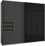 Premium Living Schwebet&uuml;renschrank Saigon in Graphitfarben/Schwarz