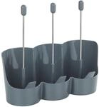 Wenko Flaschenhalter Filia 29 cm x 27 cm x 12,5 cm Schwarz