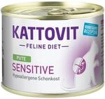 Kattovit Spezialfutter f&uuml;r Katzen Sensitive mit Pute 185 g