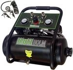 TRUTZHOLM Premium Brushless Silent Fl&uuml;sterkompressor 9L Leiser Kompressor 900W 62