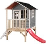 EXIT Loft 300 Holzspielhaus Grau