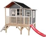 EXIT Loft 350 Holzspielhaus Grau