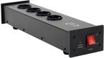 Dynavox HiFi-Steckdosenleiste X1000B Schwarz
