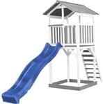 Axi Beach Tower Spielturm mit Blauer Rutsche 349 x 111 x 242 cm