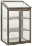 vidaXL Gew&auml;chshaus 60x45x100 cm Tannenholz 314849