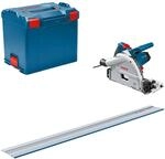 Bosch Professional Tauchs&auml;ge GKT 55 GCE inkl. F&uuml;hrungsschiene in L-Boxx