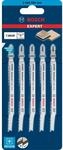 Bosch Expert Stichs&auml;gebl&auml;tter f&uuml;r,aminierte Arbeitsplatten T308BF 5 St&uuml;ck