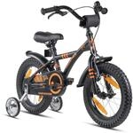 PROMETHEUS BIKES Kinderfahrrad 14 Zoll ab 4 Jahre mit St&uuml;tzr&auml;dern und