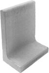 Diephaus L-Stein unbewehrt Grau 60 x 40 x 30 x 7 cm L-Stein