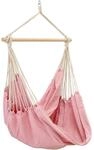 AMANKA XXL-H&auml;ngesessel bis 150 kg Belastbar 185 x 130 cm Rosa