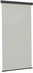 vidaXL Balkon-Seitenmarkise 125x250 cm Grau 48422
