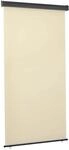 vidaXL Balkon-Seitenmarkise 125x250 cm Creme 48419