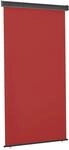 vidaXL Balkon-Seitenmarkise 125x250 cm Rot 48421