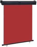 vidaXL Balkon-Seitenmarkise 145x250 cm Rot 48427
