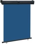 vidaXL Balkon-Seitenmarkise 145x250 cm Blau 48426