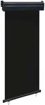 vidaXL Balkon-Seitenmarkise 105x250 cm Schwarz 48412