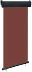 vidaXL Balkon-Seitenmarkise 105x250 cm Braun 48417