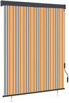 vidaXL Au&szlig;enrollo 140x250 cm Gelb und Blau 145968