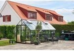 Halls Gew&auml;chshaus Qube 8 Schwarz 13 m&sup2;