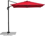 Schneider Ampelschirm 300 cm x 230 cm Rot mit Kurbelmechanik