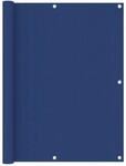 vidaXL Balkon-Sichtschutz Blau 120x500 cm Oxford-Gewebe 135018