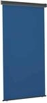 vidaXL Balkon-Seitenmarkise 125x250 cm Blau 48420