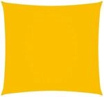 vidaXL Sonnensegel Oxford-Gewebe Quadratisch 6x6 m Gelb 135582