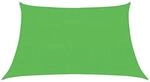 vidaXL Sonnensegel 160 g/m&sup2; Hellgr&uuml;n 3/4x2 m HDPE 311323