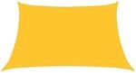 vidaXL Sonnensegel 160 g/m&sup2; Gelb 3/4x2 m HDPE 311598