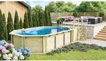 Karibu Pool 4 Set KDI mit Sonnenterrasse B und Eckterrasse