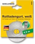 Schellenberg Rollladengurt Mini 14 mm 4,5 m Wei&szlig;