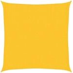 vidaXL Sonnensegel 160 g/m&sup2; Gelb 2x2 m HDPE 311547