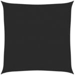 vidaXL Sonnensegel 160 g/m&sup2; Schwarz 2x2 m HDPE 311712