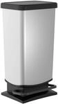 Rotho Treteimer Paso 40, Silber