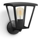 Philips Hue White LED-Wandleuchte Inara Schwarz 550,m E27