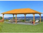 Skan Holz Holz-Pavillon Orleans 3 Eiche hell,asiert 424 cm x 836 cm