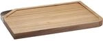 R&Ouml;SLE Brotbrett Schneidebrett Ulme Holz 48 x 32 x 3 cm 15033