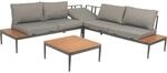 Acamp Loungegruppe Paros Anthrazit-Teak FSC&reg;
