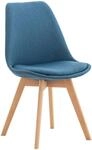 CLP Esszimmerstuhl Linares blau/Stoff