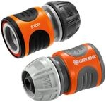 Gardena Schlauchverbinder-Satz &Oslash; 13 mm - 15 mm (1/2 Zoll - 5/8 Zoll)