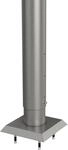 Biohort Steher f&uuml;r Sichtschutz zum And&uuml;beln 180 cm hvst. Quarzgrau-Metallic
