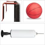 Relaxdays Basketballkorb Acryl Metall Kunststoff Mehrfarbig Zum Anh&auml;ngen 45 cm x 45