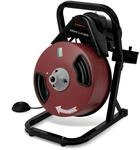 EBERTH Rohrreiniger Elektrisch mit 20m Spirale 400W Motor 13mm Spiraldurchmesser