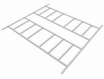 Pergart Bodenfundament Dresden II 1210 Alu 291 cm x 355 cm x 2,6 cm