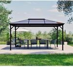 Sojag Aluminium-Pavillon Verona 10 x 14 Anthrazit 423 cm x 298 cm x 261 cm